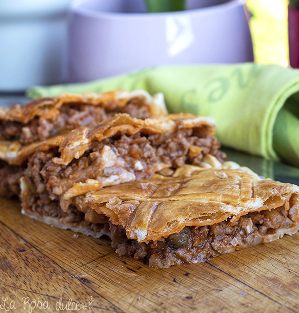 Empanada de carne y berenjena #airfryer #sinlactosa #singluten