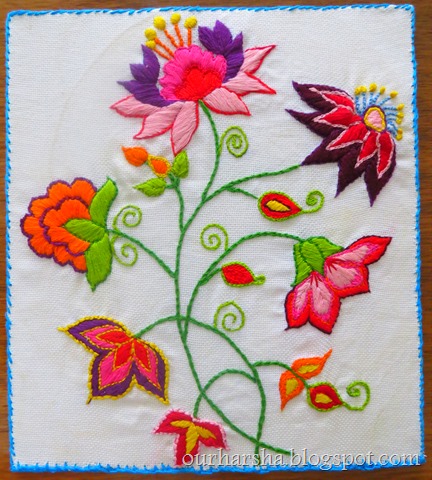 Flowers Hand Embroidery  (26)