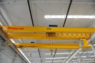 Double Girder Overhead Crane with Electric Hoist