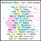 Abstract Nail Art Challenge Day 15: Recreate Favorite!