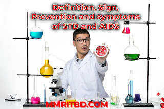 Definition, Sign, Prevention and symptoms of STD and AIDS