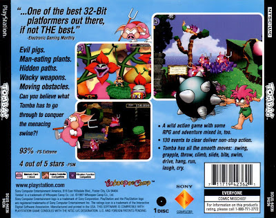 Tomba! Back Cover