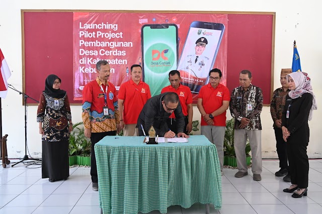 Tiga Desa di Launching sebagai Pilot Project Pembangunan Desa Cerdas