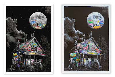 Moon Child Screen Print by Roamcouch x Bottleneck Gallery