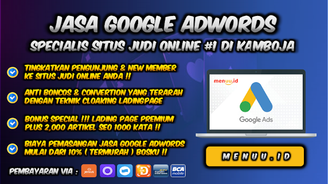 Jasa Pasang Iklan Google Ads Situs Judi Online - Menuu.id