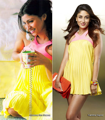 Bollywood Celebrity In Similar Clothes