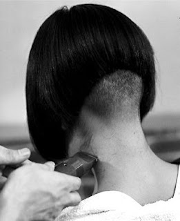 Lady Nape: Inverted bob