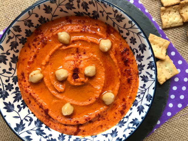 HUMMUS DE PIMIENTOS DEL PIQUILLO RECETA