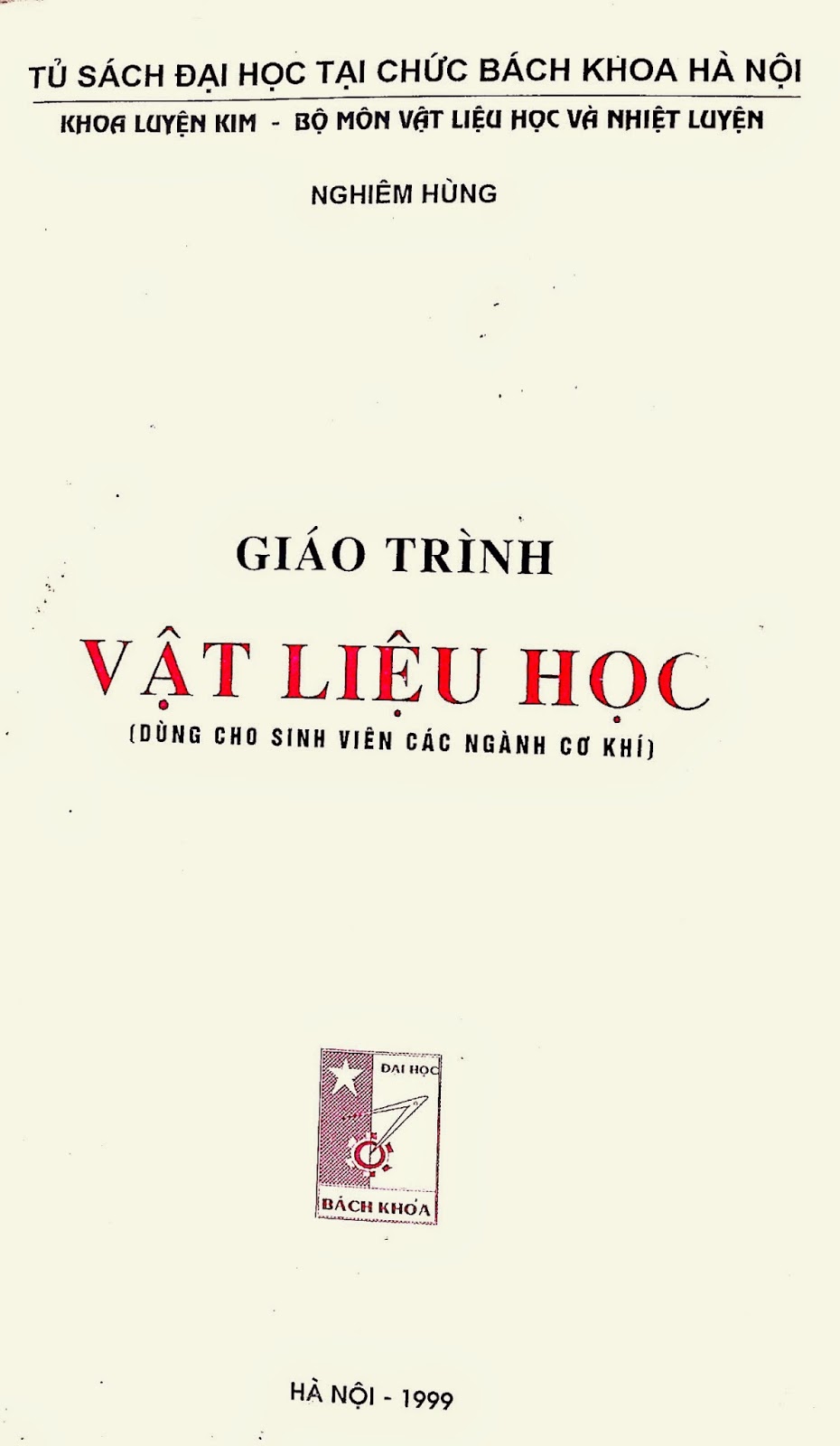  giáo trình vật liệu học, sách cơ khí, sách kỹ thuật, gmek, thư viện sách cơ khí, sách gmek, gmek cơ khí