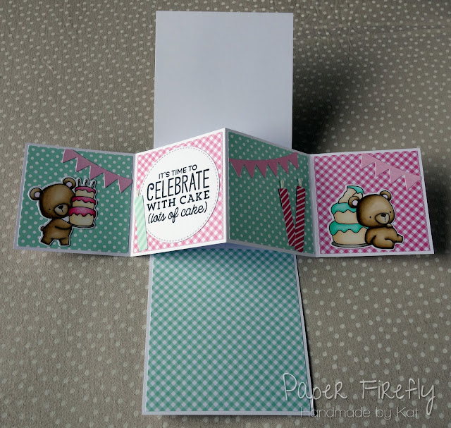 Twist and pop birthday card with cute bears from My Favorite Things