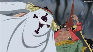 ワンピースアニメ 頂上戦争編 485話  黒ひげ Marshall D. Teach | ONE PIECE Episode 485