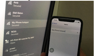 Cara mengganti nama hotspot di iphone dan ipad anda