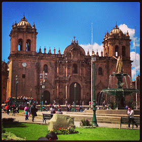 plaza de armas cusco peru