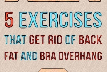5 Exercises That Get Rid of Back Fat and Bra Overhang!!!