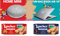 Logo Loacker ''Scuola che bontà'' e vinci Google Home Mini e MacBook Air 13