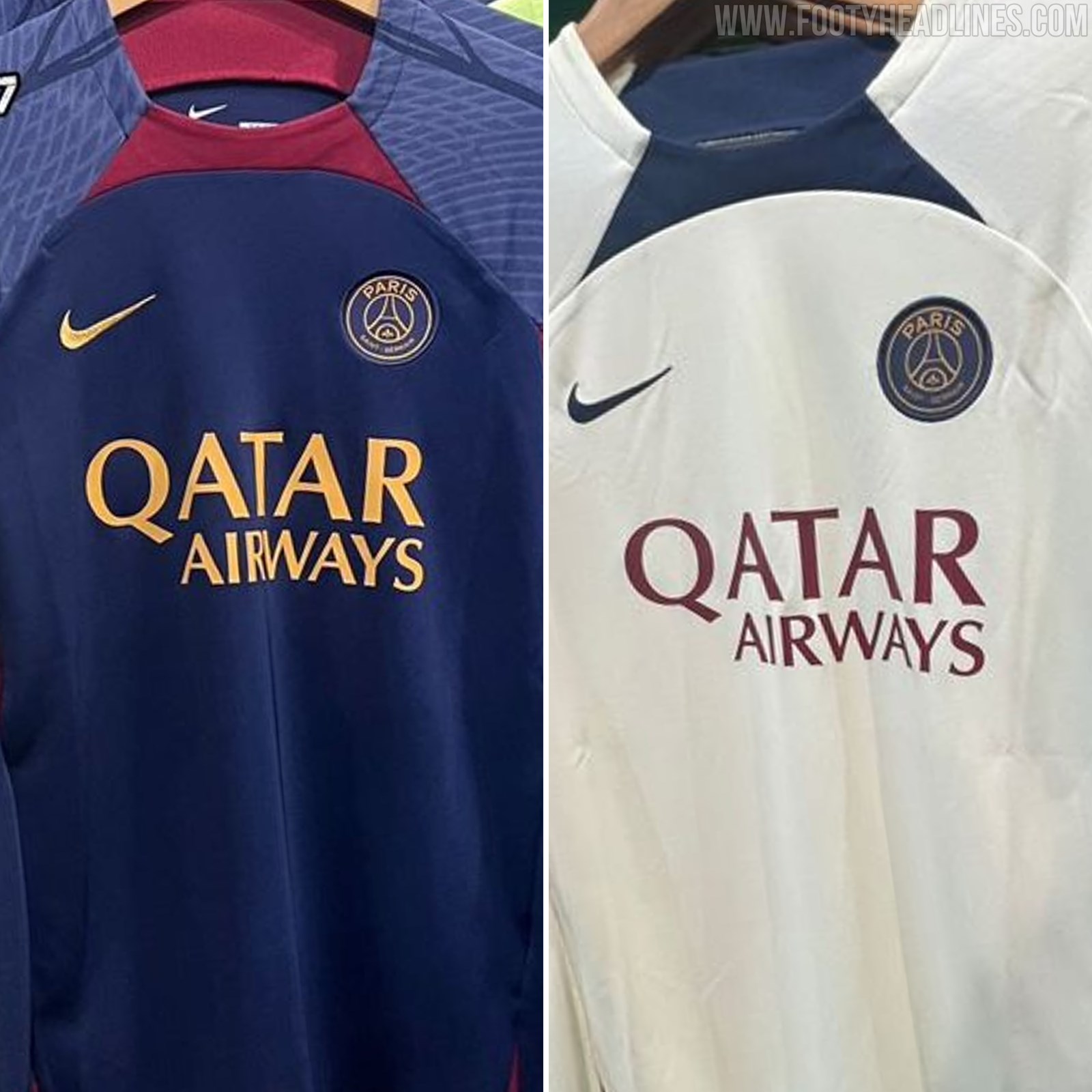 New Paris Saint Germain Football Kits, 23/24 Shirts
