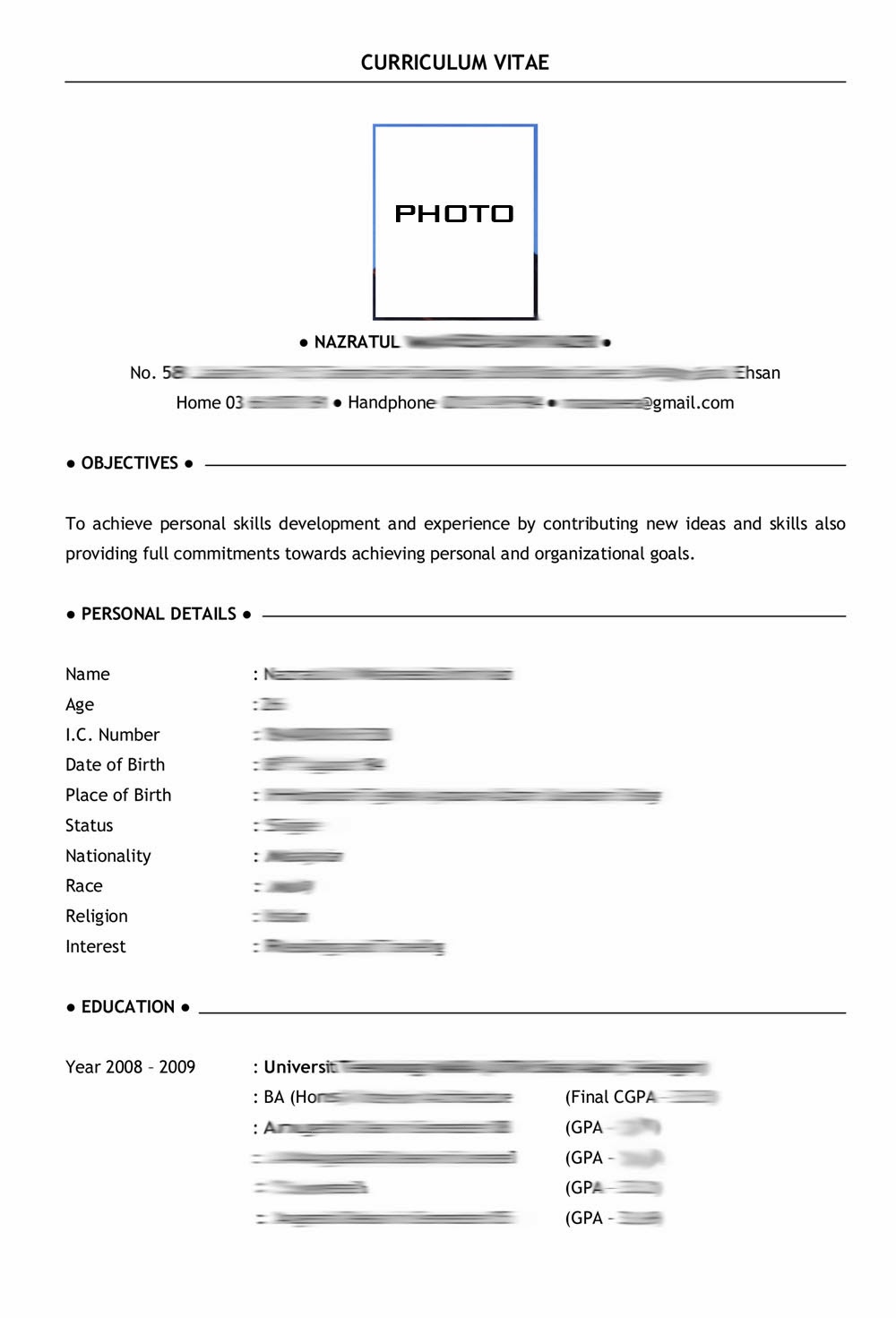 Contoh Resume Yg Terbaik (16) - Contoh O