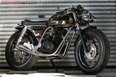 Foto Modifikasi Honda GL Neo Tech Lawas Jadi Classic Cafe Racer