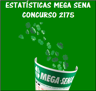 Estatísticas mega sena 2175 acumulada análises das dezenas