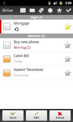BHive Google Tasks2