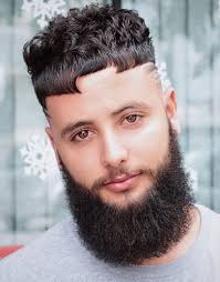 Messy Medium Length Undercut Long Full Beard Professional Hairstyles Medium, Length, Hair 