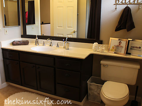 Painted cabinets