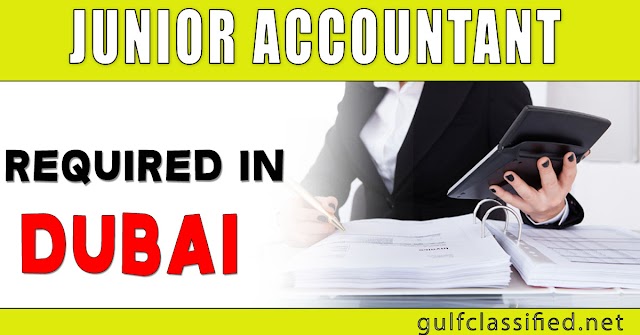 Junior Accountant Required in Dubai 