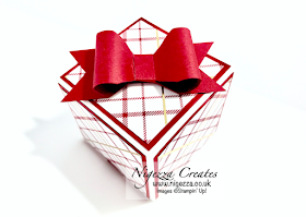 Nigezza Cretes with Stampin' Up! Wrapped In Plaid Gift Box With Box but not EPB