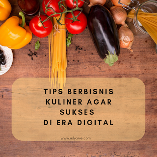 tips berbisnis kuliner di era digital