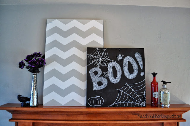 Halloween Mantle