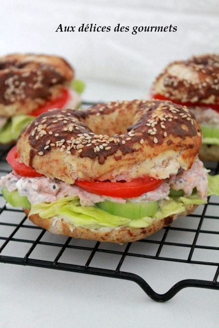 Bagels à la farine complète