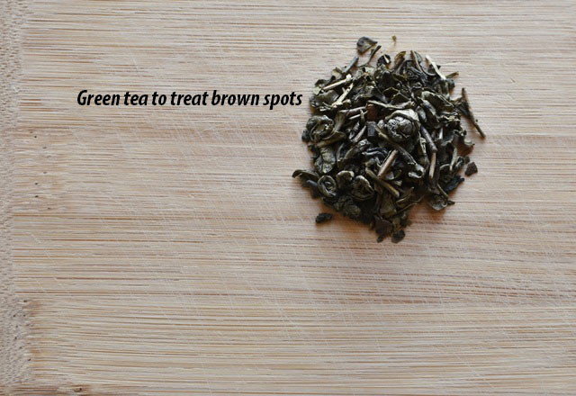 Herbal treatment for brown spots on the face