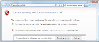 วิธีปิดการตั้งค่าความปลอดภัยใน Internet Explorer