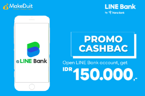 Cara Dapat Uang Cashback 150.000 dari Line Bank 