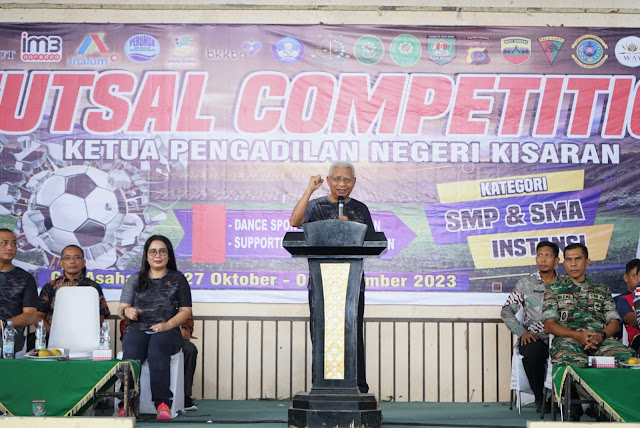 Bupati Asahan Harapkan Futsal Competition Tahun 2023 Dapat Mencari Pemain yang Berbakat