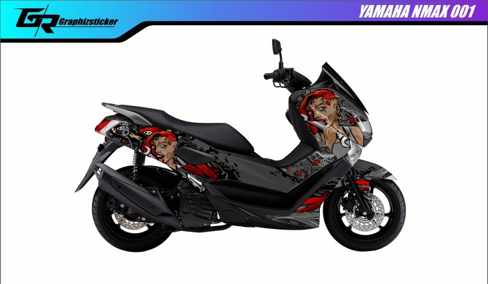 Inspirasi Desain  Decal Motor Modifikasi Yamaha  Nmax 