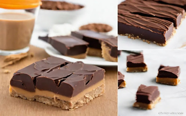 Dark Chocolate & Peanut Butter Yogurt Bars Recipe