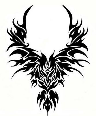 tribal phoenix tatoo images 