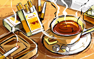 Drawn Wallpapers Coffee And Cigarettes 011086