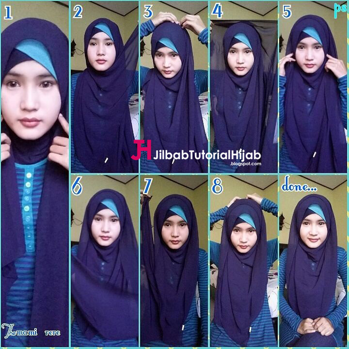 Tutorial Model Hijab Menutupi Bagian Dada  Jilbab Tutorial Hijab