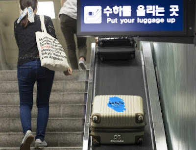 Seoul Station Installs Conveyor Belts for Luggage !