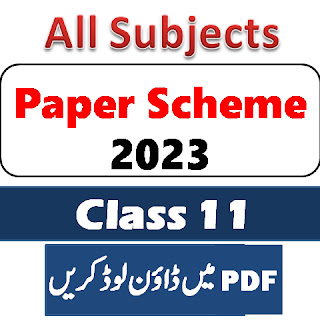 1st year pairing scheme 2023 Punjab board