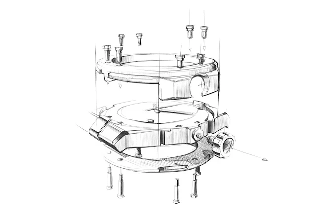 Chopard Alpine Eagle sketches