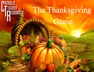 Thanksgiving Games For Kid