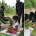 Camarines Sur Cops buy all the vegetables that the young girl is selling is a random acts of kindness during pandemic