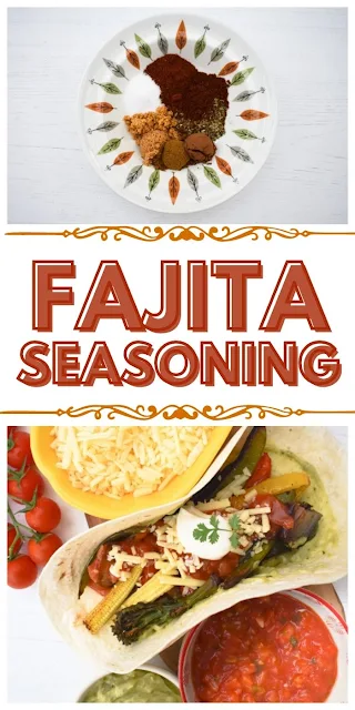 Fajita Seasoning - an easy spice blend for seasoning fajitas and tacos