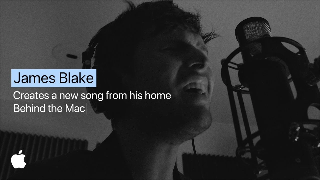 James Blake — creates a new song from his home