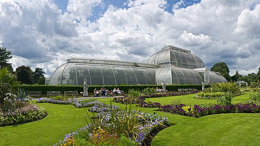 Palm House at Kew Gardens London