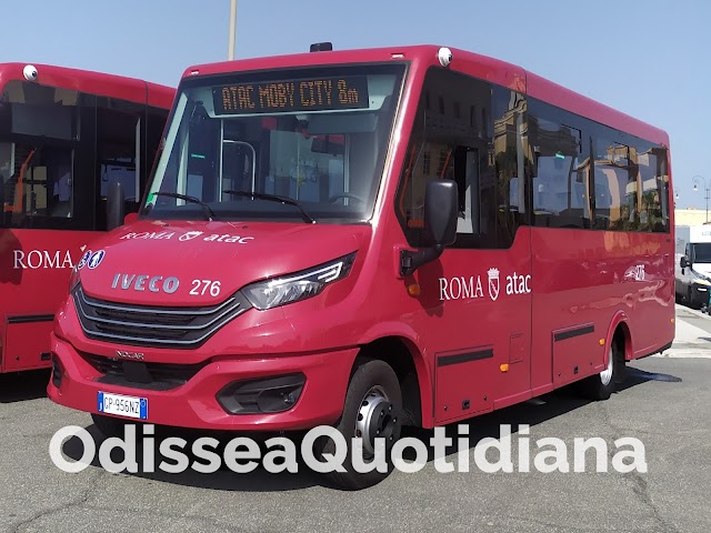 #AutobusDiRoma - Iveco-Indcar Mobi, i furgoni-bus conquistano la Capitale
