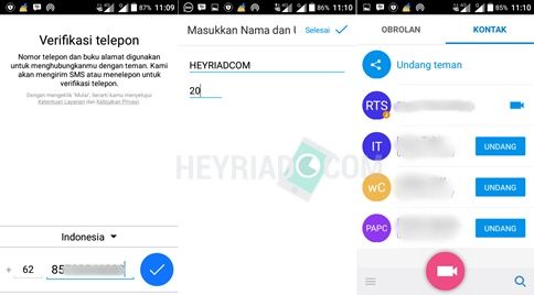  Cara menggunakan aplikasi imo untuk video call di smartphone Android sangat simpel dilakukan Cara Video Call Di Aplikasi Imo Android